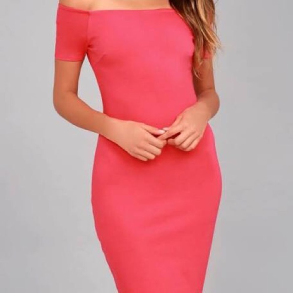 Lulu’s Me oh My Dress Coral